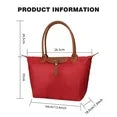 Felt Organizer Insert for Le Pliage Longchamp S Bag, S, Red