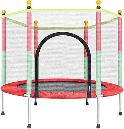 Brincolines for Kids, Brincolin Trampoline for Kids 1.4 Metre with Padded Bars and Reinforced Springs, Safe and Sturdy Children's Trampoline Indoor Toy