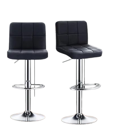 Backless Counter Chairs Light Luxury Bar Chair Lift Bar Chair Modern Simple High Back Stool Front Desk Bar Chair Cashier Bar Chair Adjustable Bar Chairs(A)